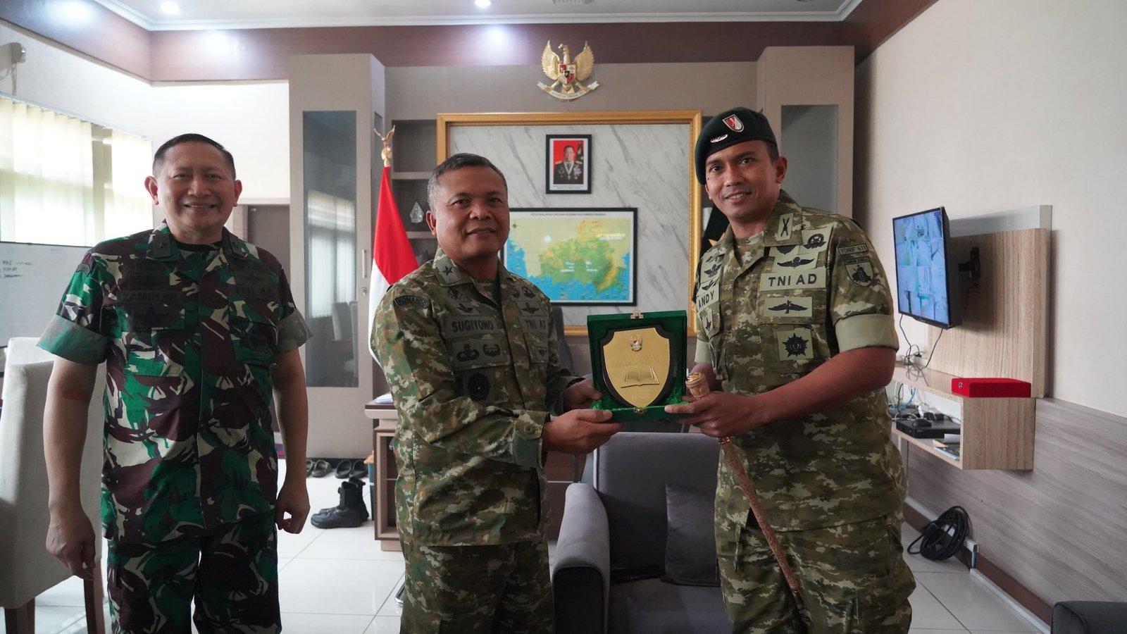 Kasdam XXII/TB Tutup Peninjauan Implementasi Doktrin oleh Tim Mabesad