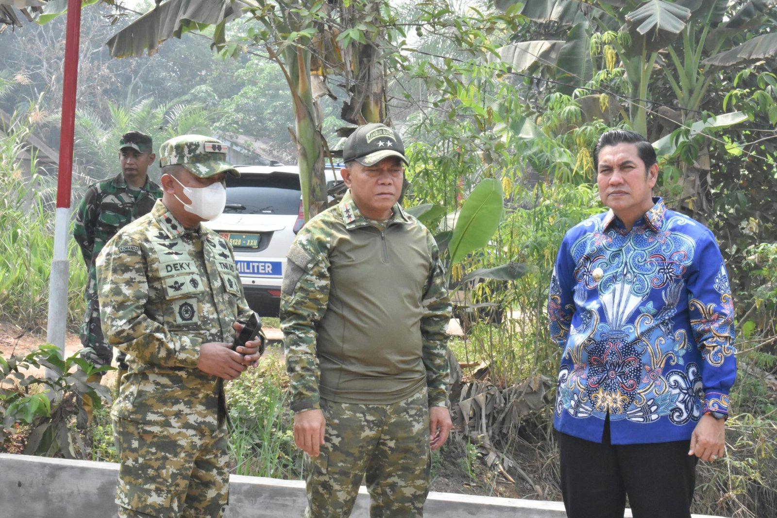 Pangdam XXII/TB Tinjau Lokasi Sumur Bor di Pulang Pisau