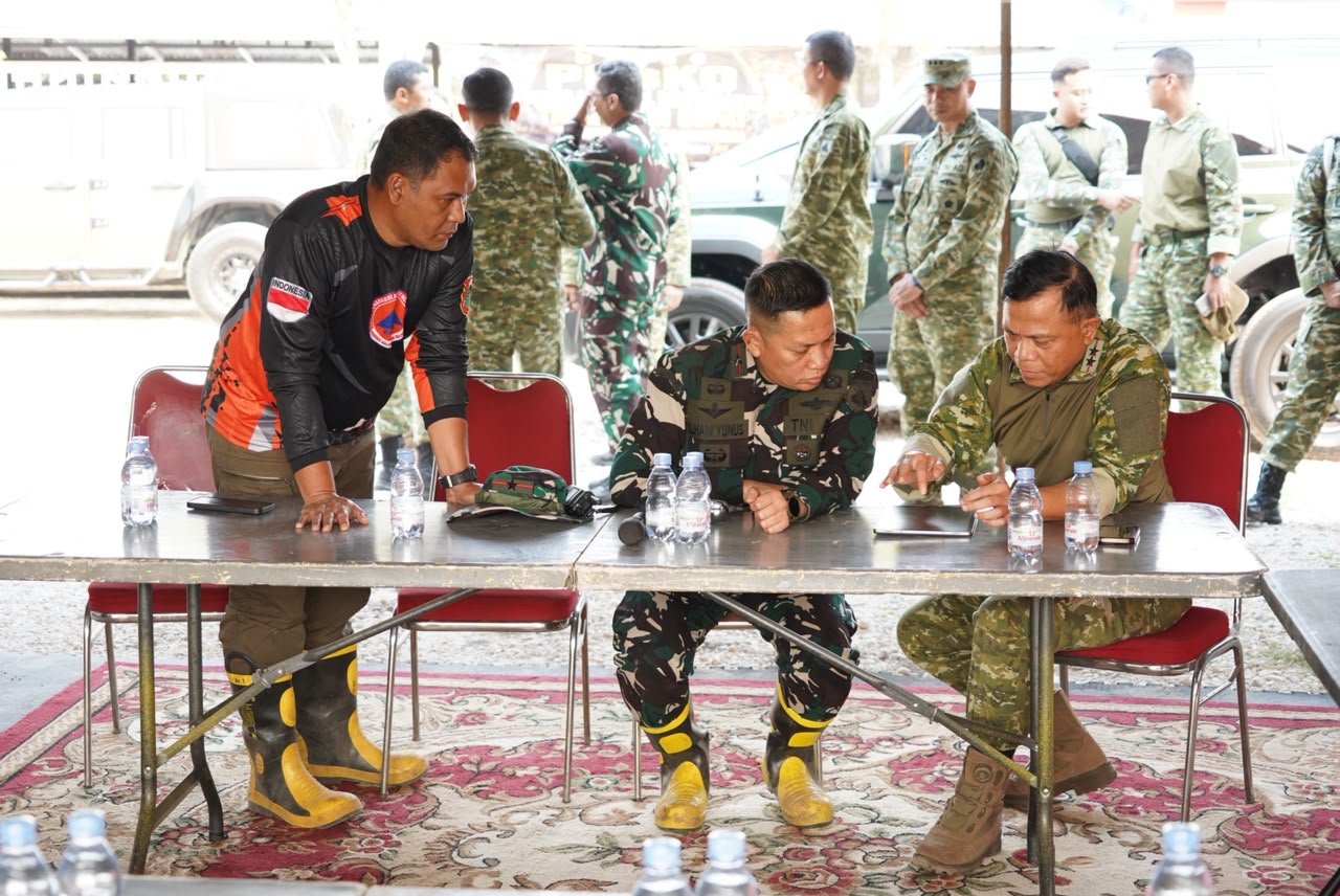 Pangdam XXII/TB Tinjau Lahan Gambut di Ring 1 Guntung Damar