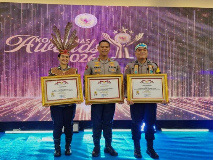 Luar Biasa, Polda Kalteng Raih 4 Penghargaan Kompolnas Award 2026