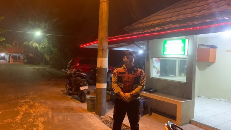 Gelar Patroli Harkamtibmas, Satsamapta Polresta Palangka Raya Edukasikan Layanan Polri 110