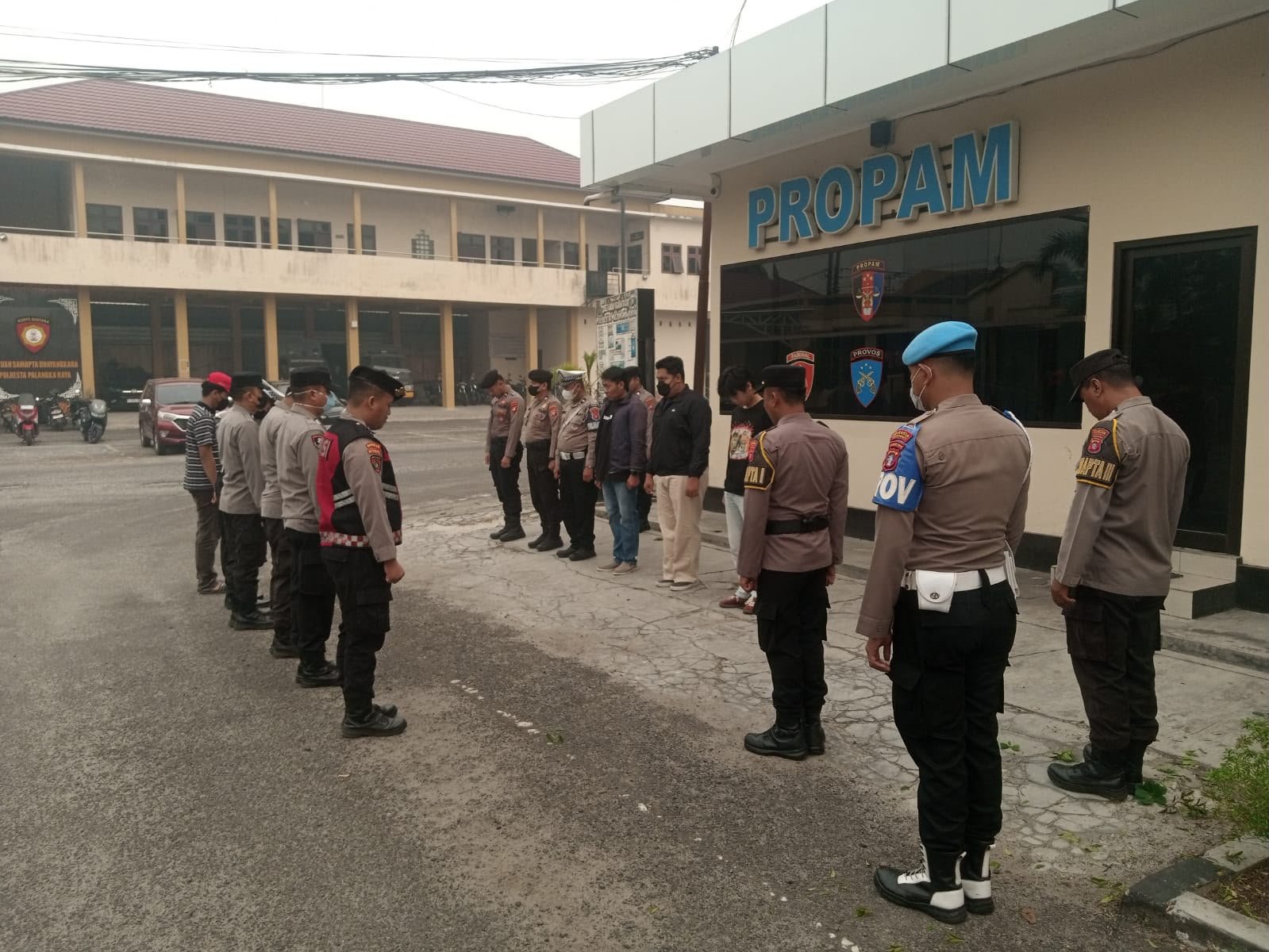 Pastikan Dinas Berjalan Optimal, Pamapta I SPKT Pimpin Apel Serah Terima Piket