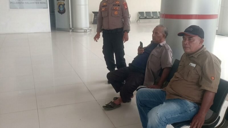 Pelihara Keamanan, Satpamobvit Polresta Palangka Raya Jaga di Bandara Tjilik Riwut
