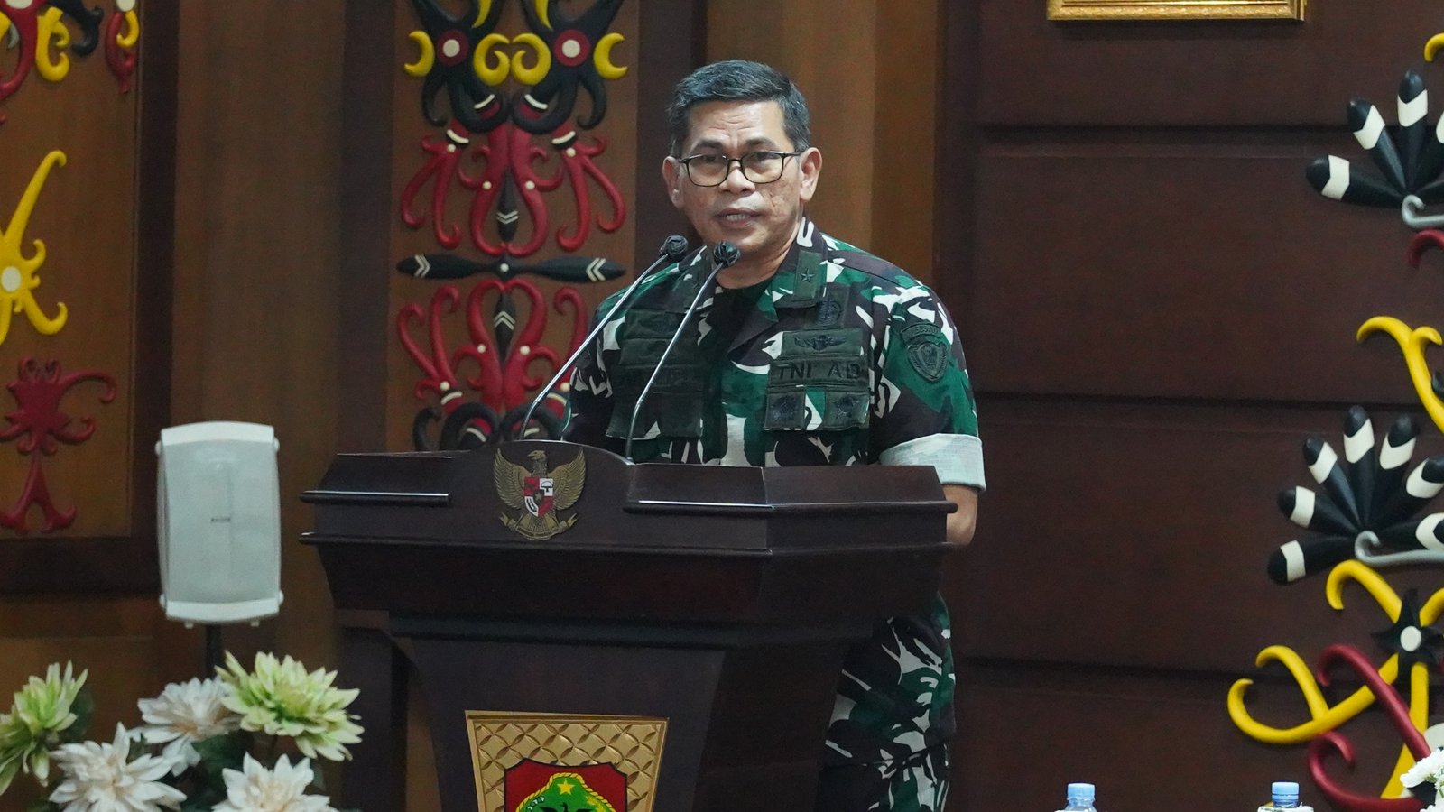 Tim Sosialisasi Mabesad Melaksanakan Forum Group Discussion Terkait Pengendalian Karhutla