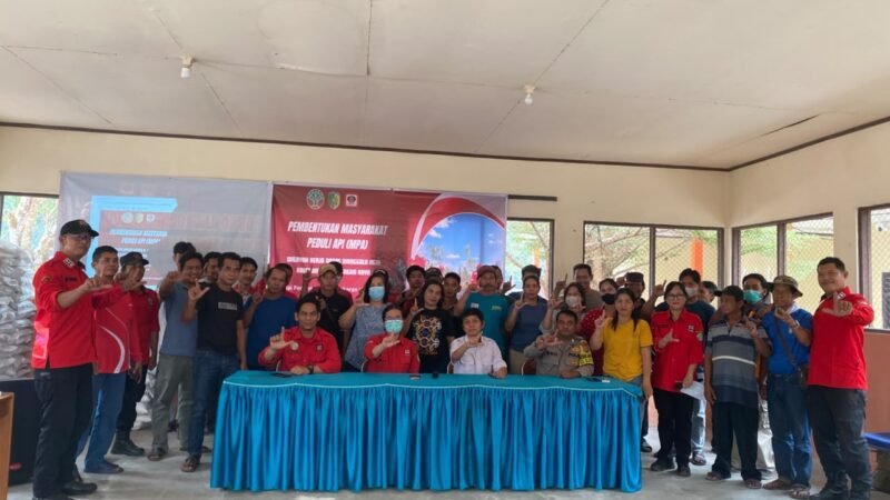 Bentuk MPA Sei Gohong, Polsek Bukit Batu Perkuat Pencegahan Karhutla