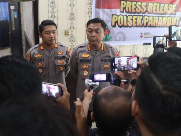 Press Release Pembunuhan, Kapolresta Palangka Raya Ungkap Kronologis dan Fakta Kasus