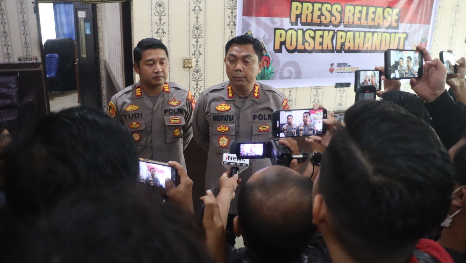 Press Release Pembunuhan, Kapolresta Palangka Raya Ungkap Kronologis dan Fakta Kasus