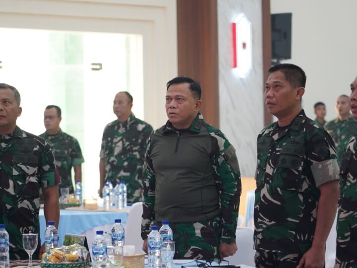 Pangdam XXII/TB Hadiri Kegiatan Penataan Pemanfaatan BMN Satker dan Jajaran