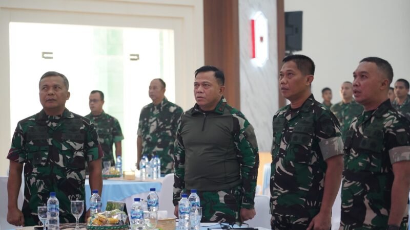 Pangdam XXII/TB Hadiri Kegiatan Penataan Pemanfaatan BMN Satker dan Jajaran