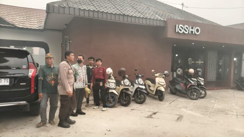 Tindak Lanjuti Keluhan Warga, Bhabinkamtibmas Langkai Edukasi Pengelola Cafe