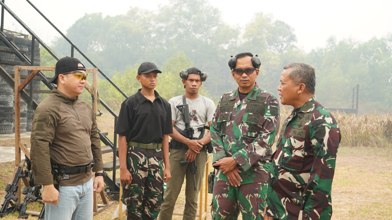 Kasdam XXII/Tambun Bungai Tinjau Latihan Pembinaan Satuan Yonif 631/Antang di Palangka Raya