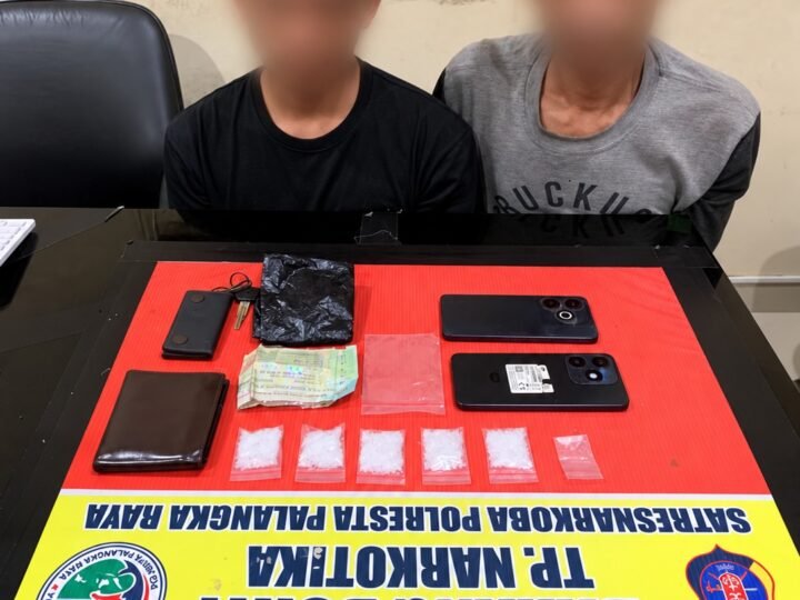 Satresnarkoba Polresta Palangka Raya Sita 25,93 Gram Diduga Sabu, Dua Pria Diamankan