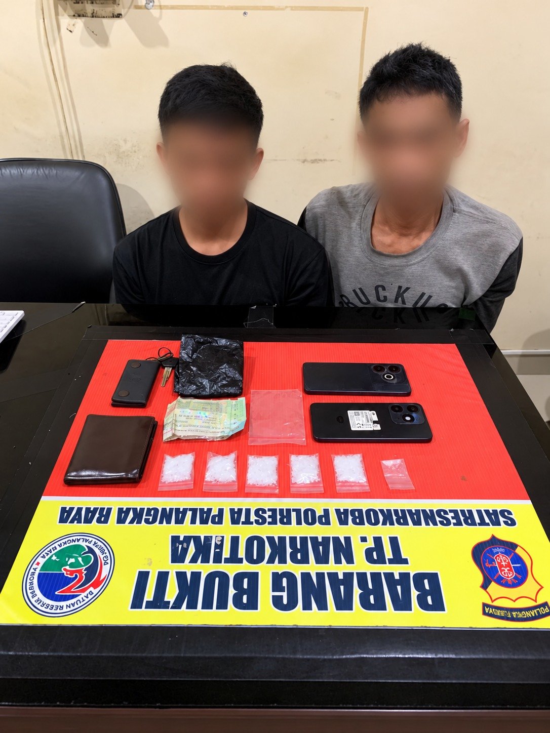 Satresnarkoba Polresta Palangka Raya Sita 25,93 Gram Diduga Sabu, Dua Pria Diamankan