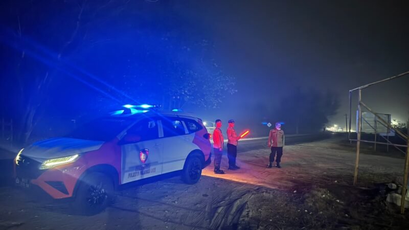 Antisipasi Karhutla, Regu 2 KRYD Polresta Palangka Raya Patroli di Sejumlah Ruas Jalan