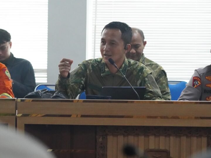 Pangdam XXII/TB Diwakili Dandim 1016/PLK Hadiri Rapat Evaluasi Status Tanggap Darurat Karhutla Kalteng
