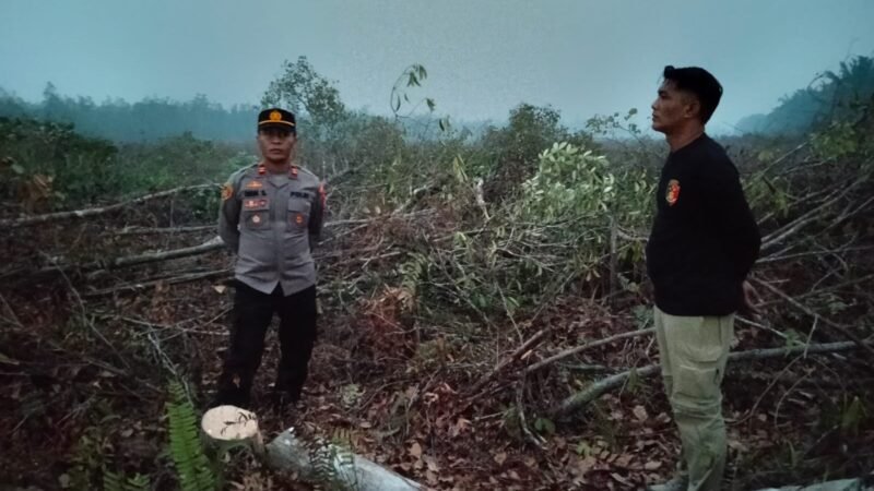 Cegah Karhutla, Polsek Rakumpit Gelar Patroli Gabungan Bersama MPA