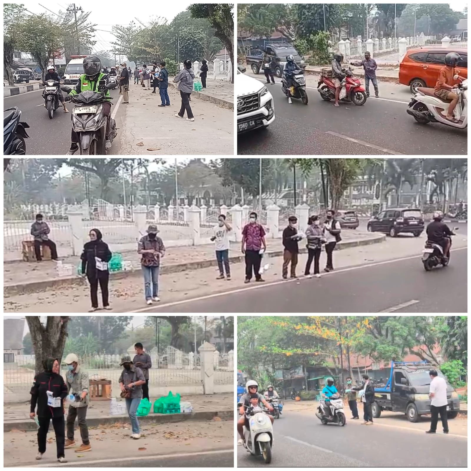 Insan Pers Kalteng Perkuat Pelayanan Sosial Lewat Aktivasi IKD dan Pembagian Masker Gratis