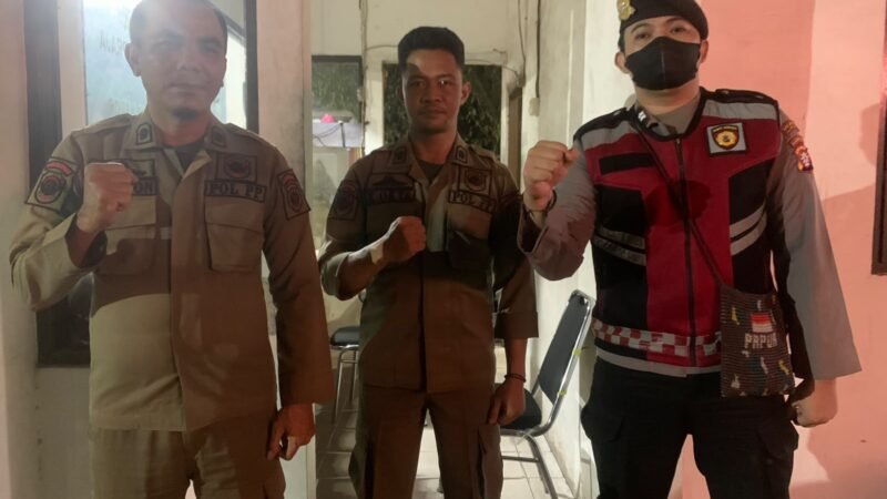 Patroli Malam, Satsamapta Polresta Palangka Raya Sambangi Kantor Pemerintahan
