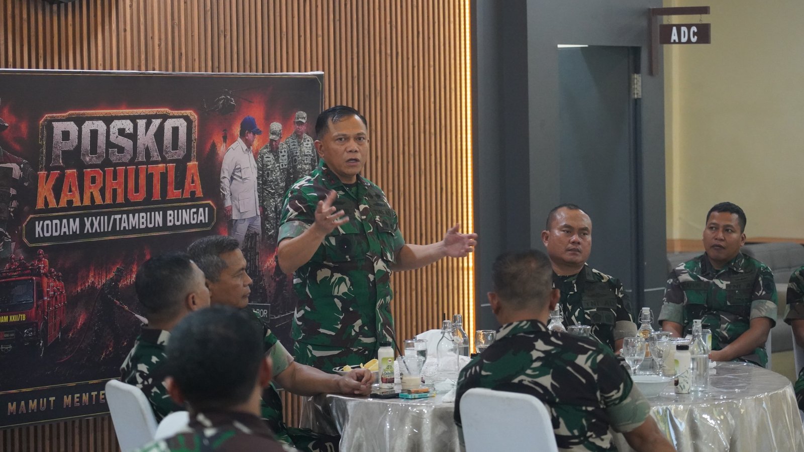 Pangdam Xxii/Tb Berikan Arahan Kepada Pju Kodam, Tekankan Optimalisasi Kinerja Dan Kesiapan Organisasi Tahun 2027