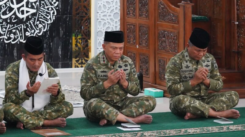 Kodam XXII/Tambun Bungai Gelar Doa Bersama dalam rangka HUT Ke-81 TNI