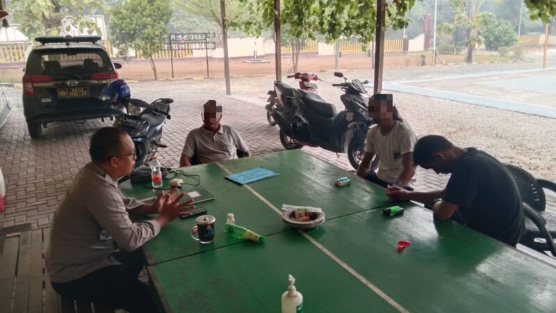 Jaga Kamtibmas, Polsek Bukit Batu Fasilitasi Problem Solving Warga