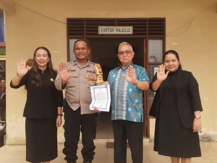 Cegah Karhutla, Polsek Pahandut Sosialisasikan Maklumat Kapolda Kalteng kepada Tokoh Agama