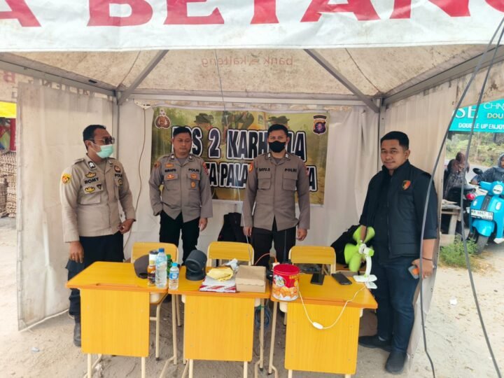 Patroli KRYD, Regu 3 Tim 2 Polresta Palangka Raya Pantau Jalur Tjilik Riwut