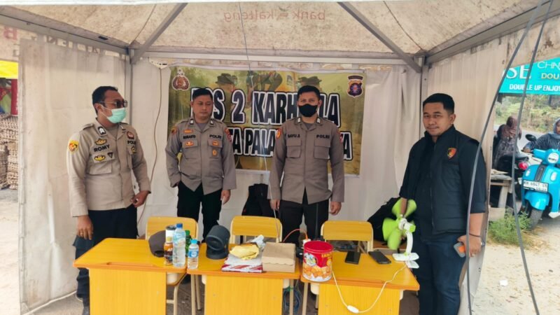 Patroli KRYD, Regu 3 Tim 2 Polresta Palangka Raya Pantau Jalur Tjilik Riwut