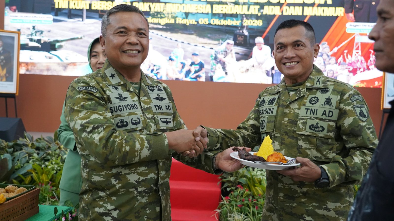 Kasdam XXII/TB Pimpin Syukuran HUT ke-81 TNI