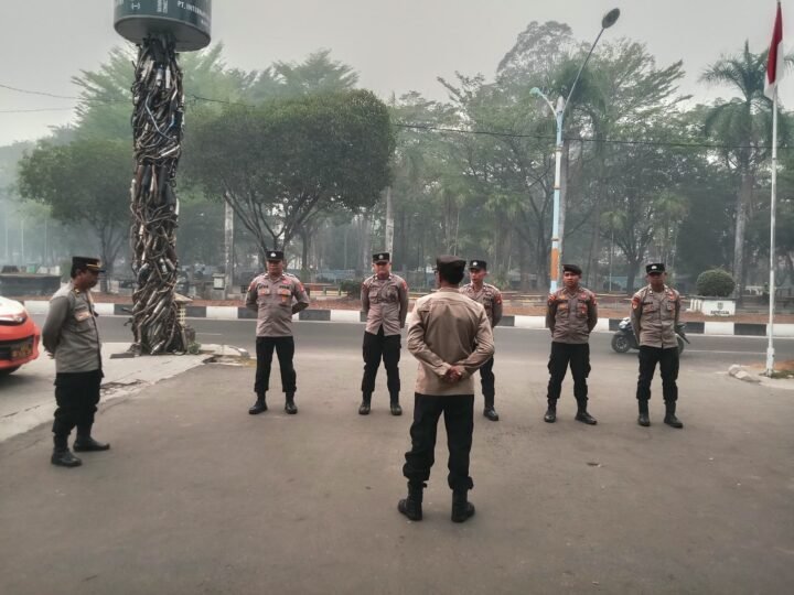 Cegah Karhutla, Regu 1 KRYD Polresta Palangka Raya Patroli Sejumlah Titik Rawan