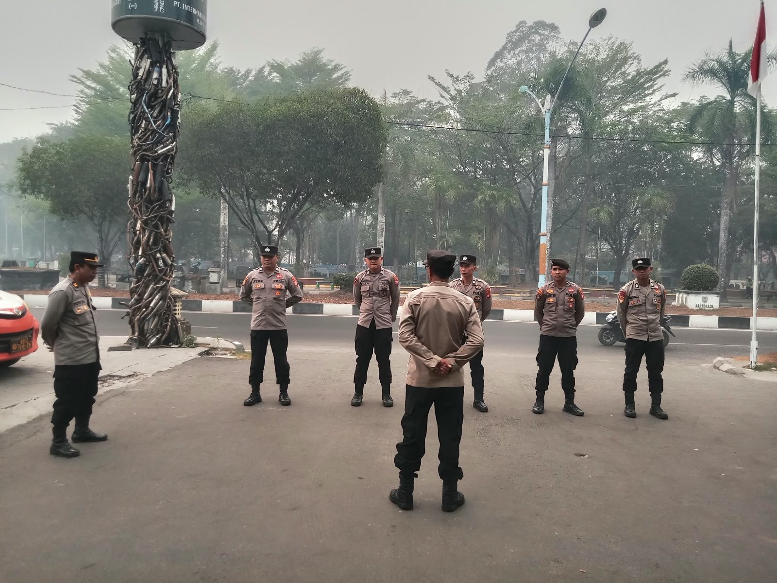 Cegah Karhutla, Regu 1 KRYD Polresta Palangka Raya Patroli Sejumlah Titik Rawan