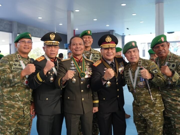 Pangdam XXII Tambun Bungai Hadiri Upacara Peringatan Hut Ke-81 Tni Di Cilangkap