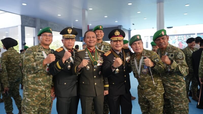 Pangdam XXII Tambun Bungai Hadiri Upacara Peringatan Hut Ke-81 Tni Di Cilangkap