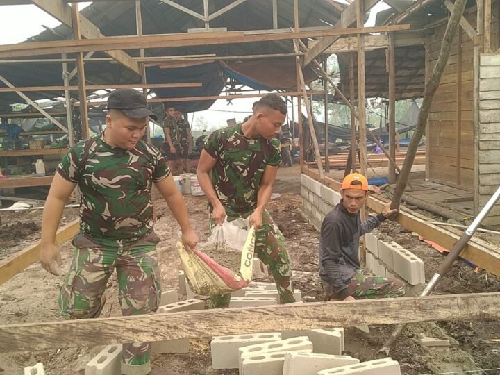 Pra TMMD, Kodim 1016/Plk Mulai Rehab Rumah Tidak Layak Huni