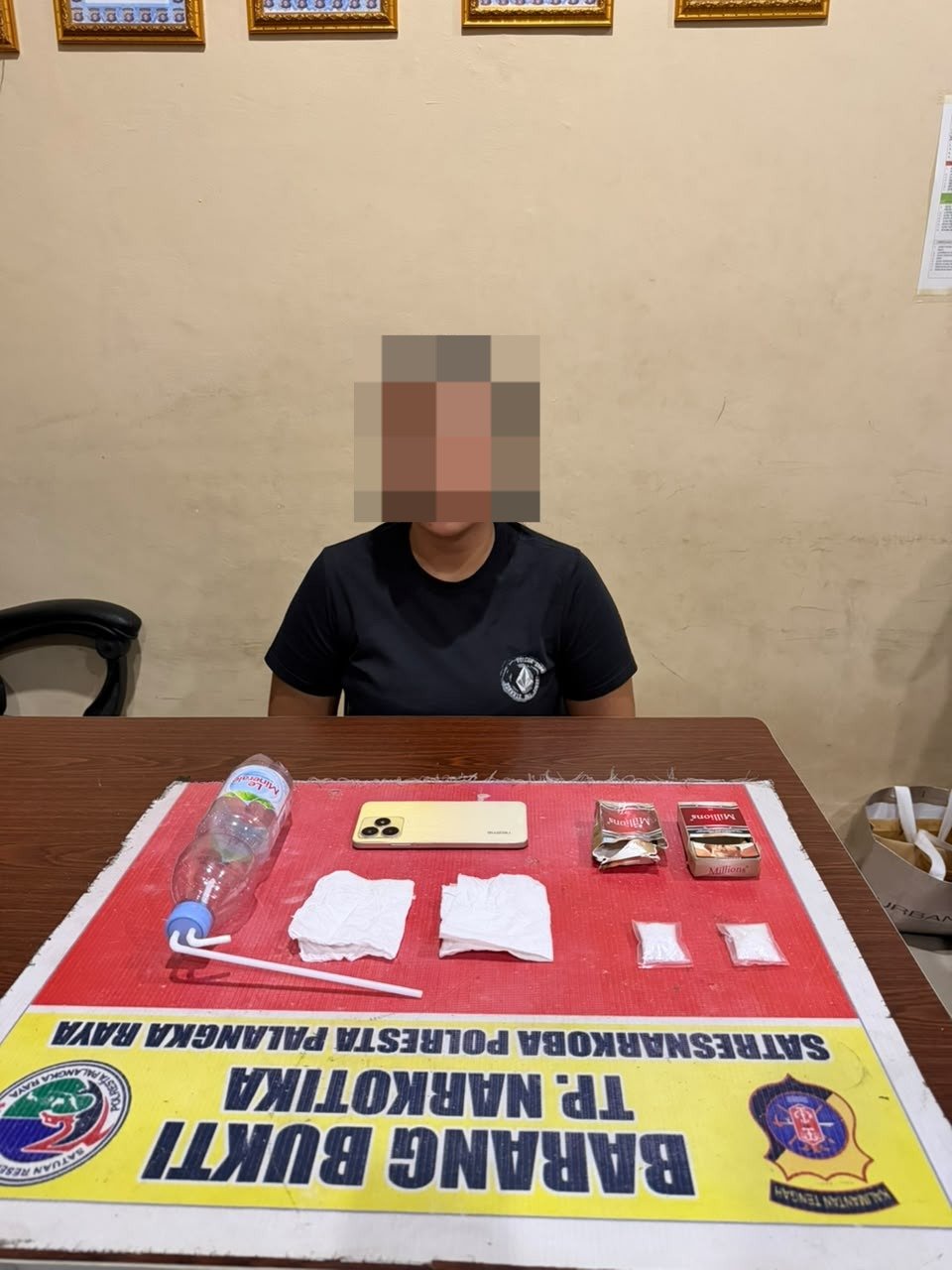 Ungkap Peredaran Sabu, Satresnarkoba Polresta Palangka Raya Amankan 9,42 Gram