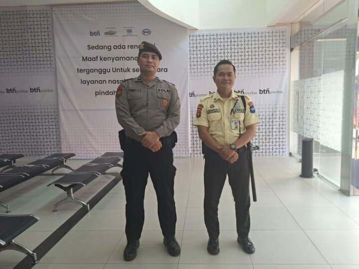 Perkuat Keamanan Perbankan, Satpamobvit Polresta Palangka Raya Bangun Sinergi