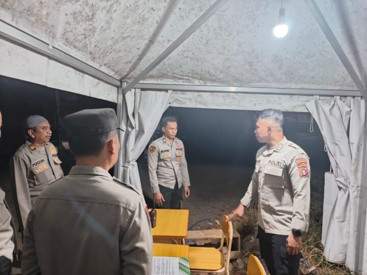 Patroli Malam, Regu 1 Tim 2 KRYD Polresta Palangka Raya Antisipasi Karhutla