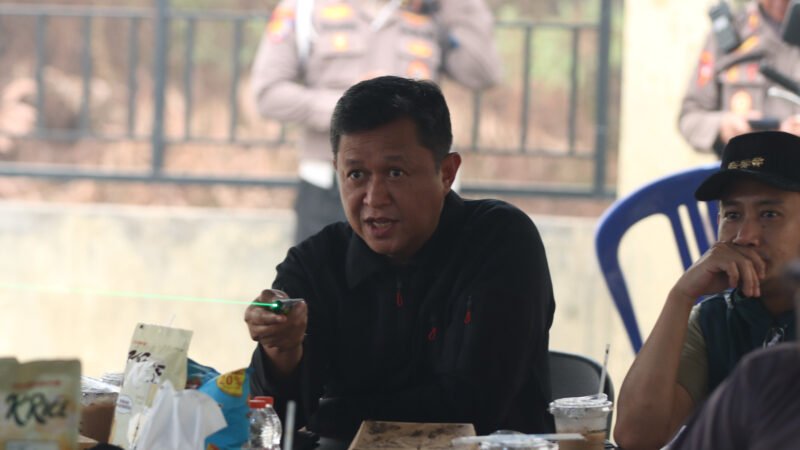 Kapolda Kalteng Tegaskan Pengoptimalan Penyekatan Api, Cegah Meluasnya Karhutla di Banturung