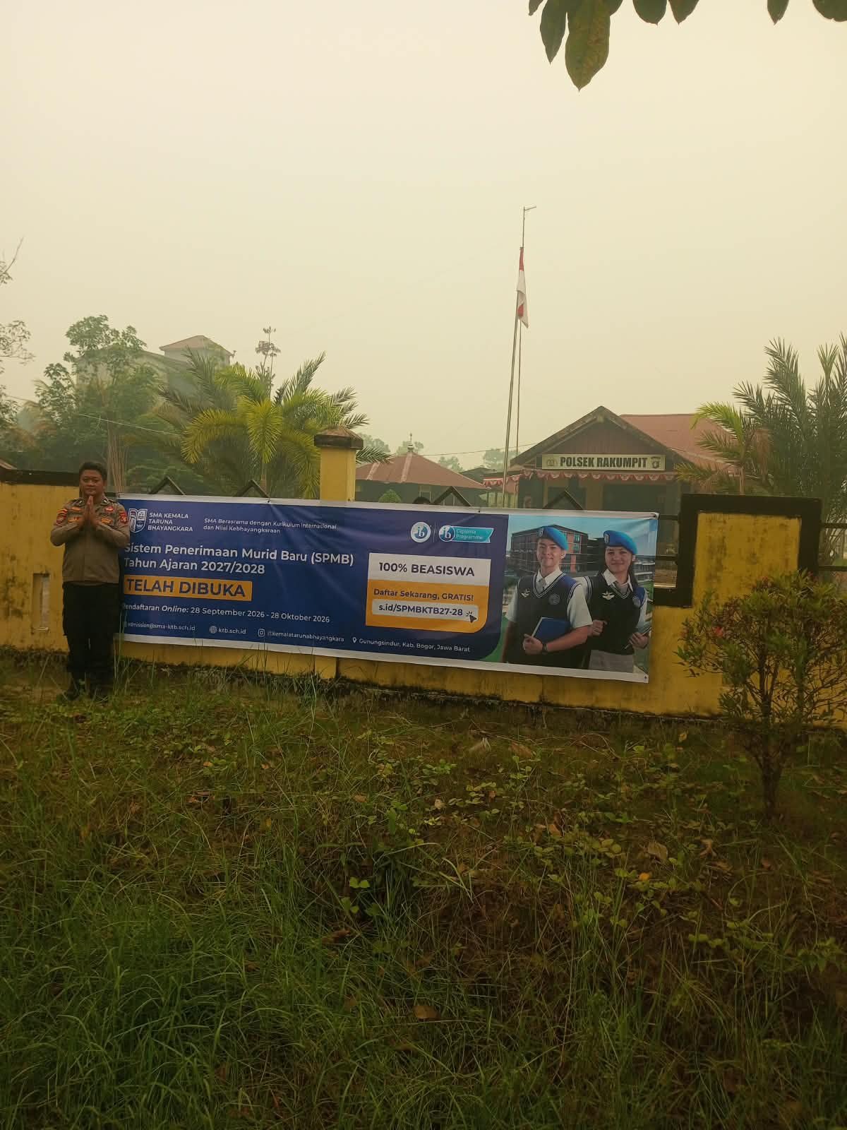 Dukung Akses Pendidikan, Polsek Rakumpit Sosialisasikan SPMB SMA Kemala Taruna Bhayangkara