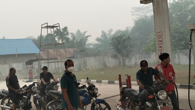 Polsek Rakumpit Pantau Stok BBM dan Antrean di APMS Takaras Kota