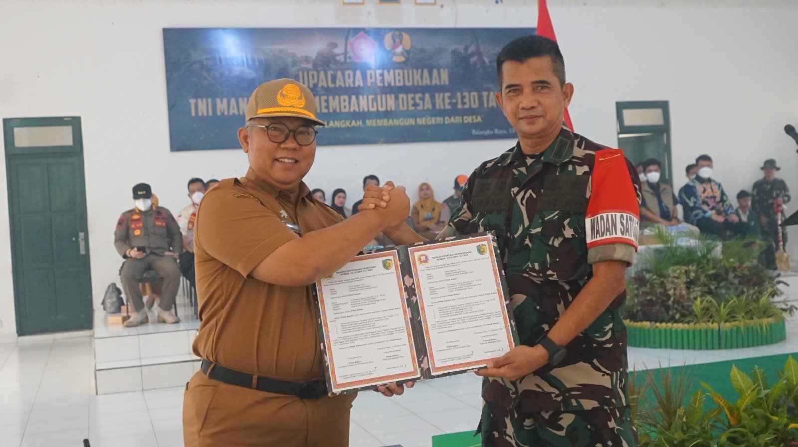 TMMD Ke- 130 Wilayah Kodim 1016/Plk Resmi Di Buka