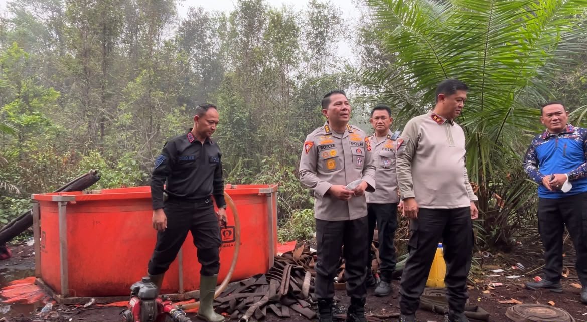 Cek Karhutla di Tumbang Nusa, Astamaops Kapolri dan Kapolda Kalteng Petakan Kebutuhan Penguatan Personel di 5 Wilayah