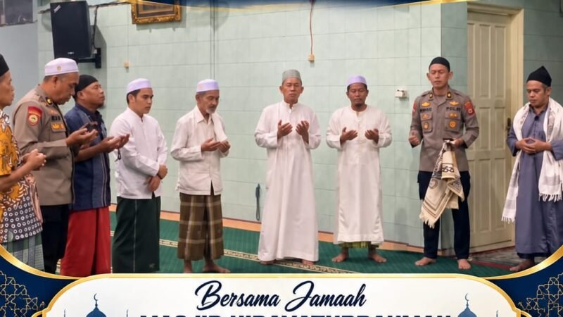 Subuh Keliling Ditbinmas Polda Kalteng di Masjid Hidayaturrahman Palangka Raya, Perkuat Kedekatan Polri Dengan Masyarakat