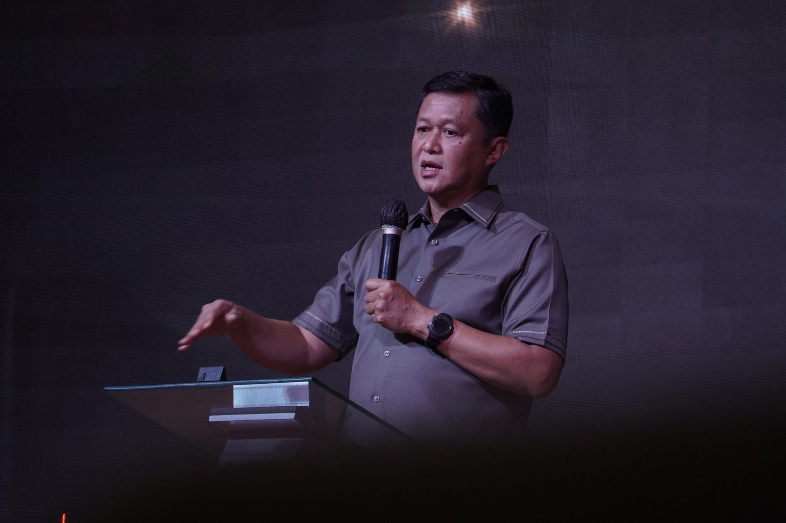 Minggu Kasih Bersama Jemaat GBI Rock Palangka Raya, Kapolda Kalteng Ajak Jaga Kamtibmas dan Cegah Karhutla Bersama