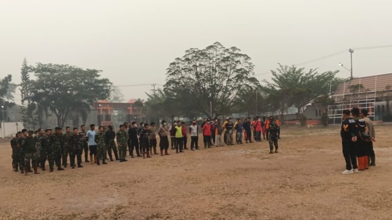 Polresta Palangka Raya Gelar Apel Kesiapan dan Pembagian Tugas Satgas Karhutla