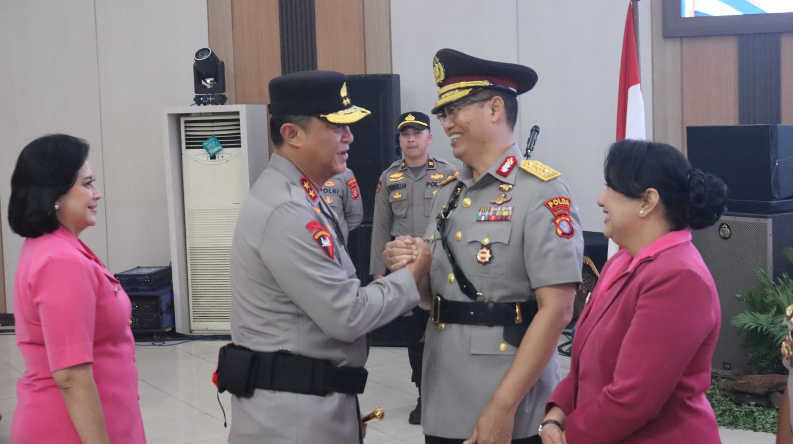 Kapolda Kalteng Pimpin Sertijab Wakapolda, 2 Pejabat Utama dan Kapolres Seruyan