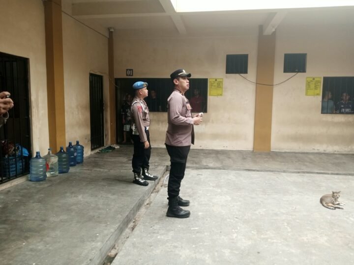 Pasca Apel, Pamapta II SPKT Polresta Palangka Raya Periksa Kondisi Tahanan di Rutan