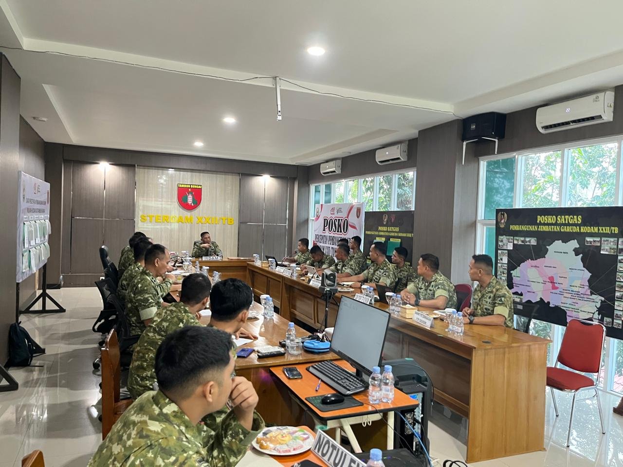 IRDAM XXII/TAMBUN BUNGAI TERIMA PAPARAN PROGRAM BIDANG KETAHANAN PANGAN TA 2026