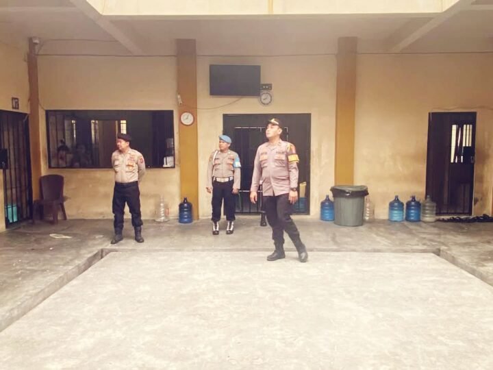 Perkuat terus Pengawasan, Pamapta II SPKT Pastikan Kondisi Tahanan Tetap Aman